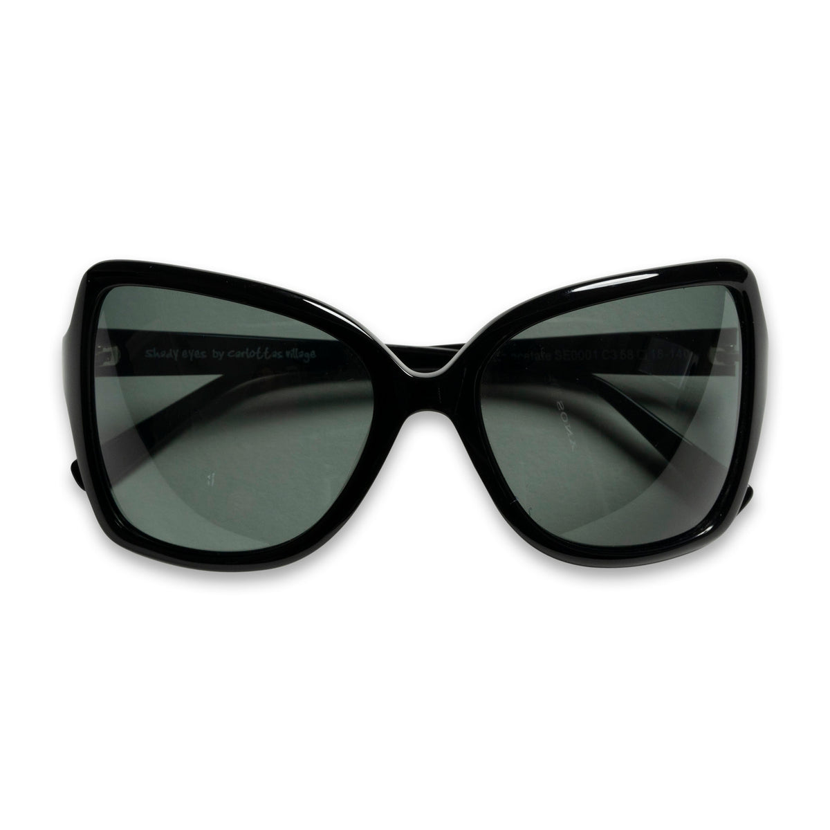 Carlottas-village-butterfly-acetate-sunglasses-black