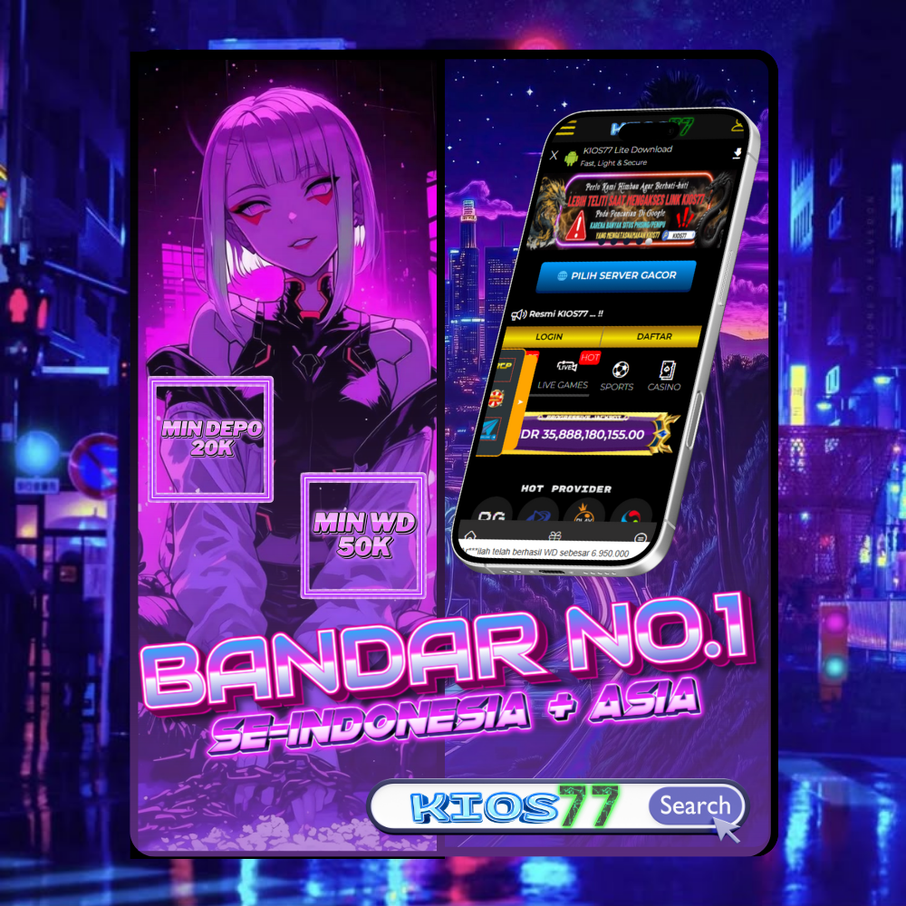 KIOS77 Situs Slot Gacor Terbaru Hadirkan Scatter Hitam Siap Menang Hari Ini  image 1